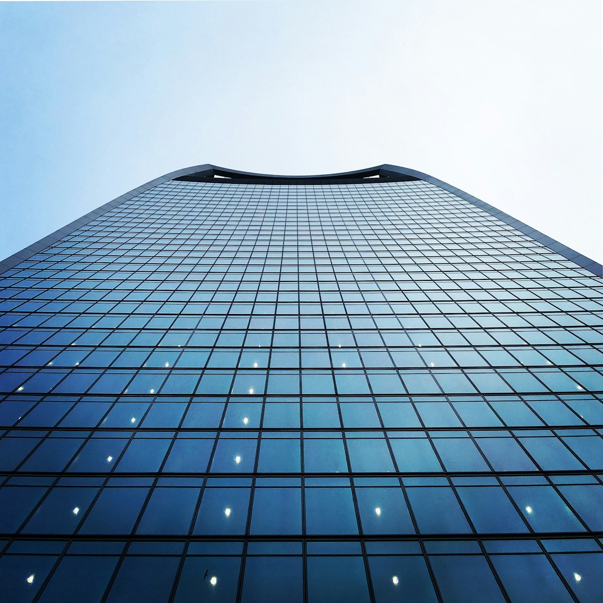 low angle photography of high rise building