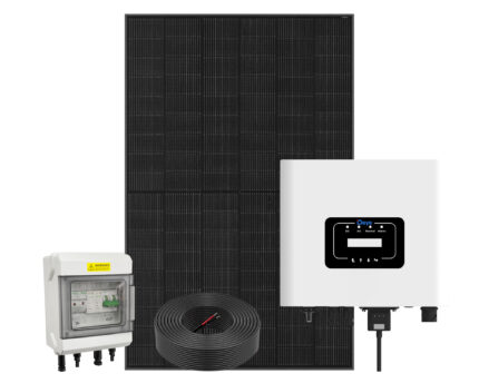 7 Panels Small Home Solar System - 3.6kW On Grid Inverter Battery-Free