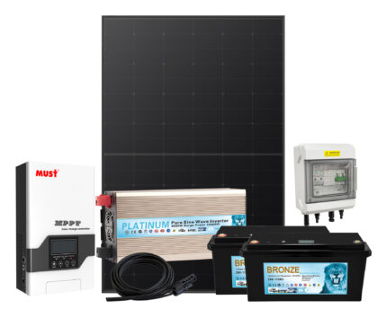 24V 5000W Off Grid LiFePO4 Lithium Battery Solar Kit