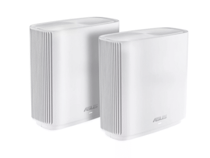 ASUS ZenWiFi XT8 Tri-Band AX6600 Whole Home Mesh Wi-Fi 6 System - 2 Pack