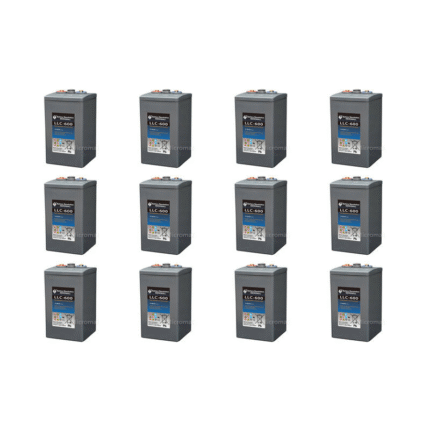 12V/24V 14.4kW Ultra Carbon Deep Cycle Battery for Solar Storage Off-Grid