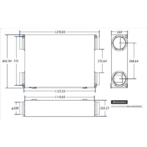 2025 Premium Heat Exchange Ventilation System 500m3 - Efficient Recuperation - 图片 2