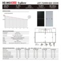 LONGi Hi-MO X10 Explorer HPBC2.0 645W Solar Panel LR7-72HVH-645M - 附加图 4