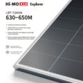 LONGi Hi-MO X10 Explorer HPBC2.0 645W Solar Panel LR7-72HVH-645M - 附加图 3