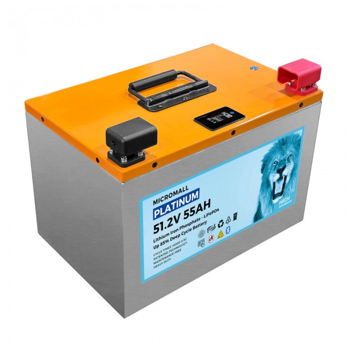 48V 50Ah 55Ah LiFePO4 Lithium Battery Replacement for Ryobi Lawn Mower - 主图